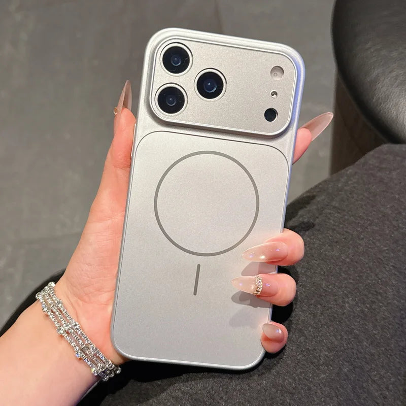 Large Lens iPhone Magnetic Hard Case