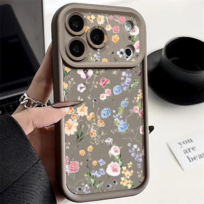 Colorful Rose iPhone Soft TPU Case