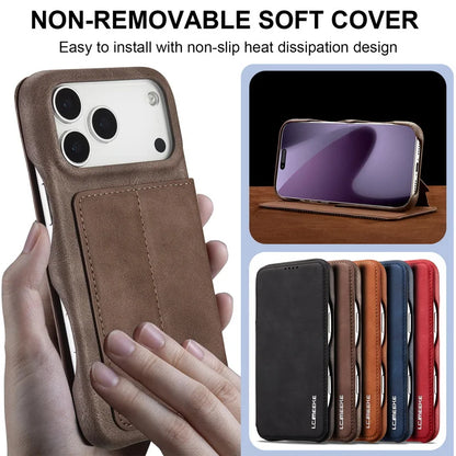 Leather Flip Wallet iPhone Case Cover
