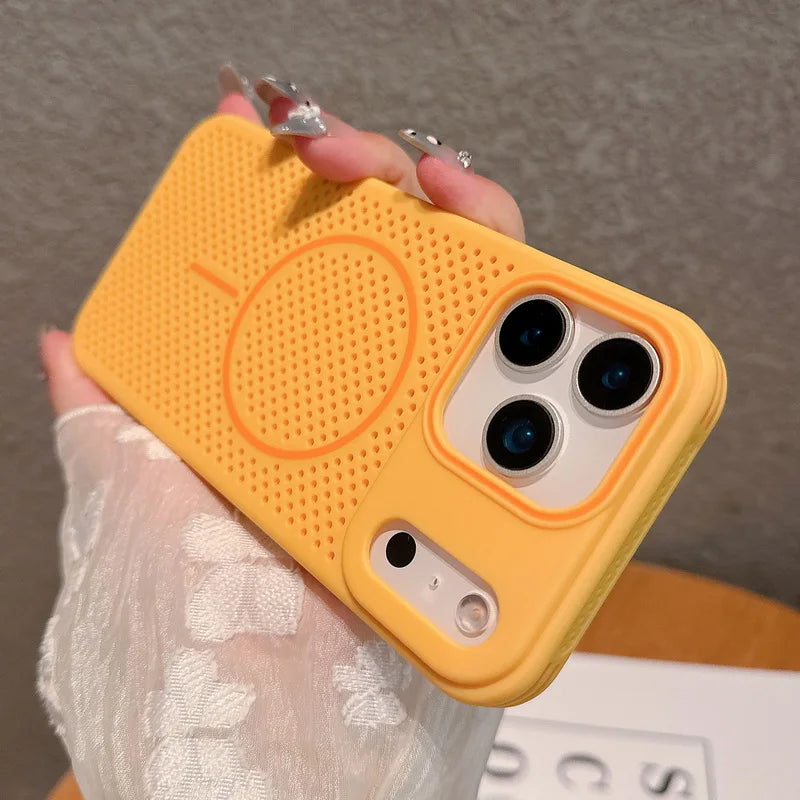 Breathable Magnetic Ultra-Thin iPhone Case