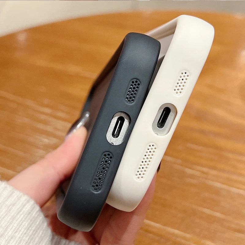 Cartoon Flowers iPhone Soft TPU Case