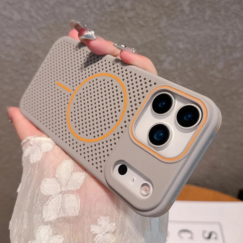 Breathable Magnetic Ultra-Thin iPhone Case
