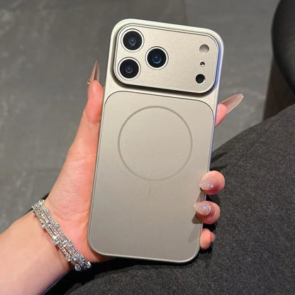 Large Lens iPhone Magnetic Hard Case