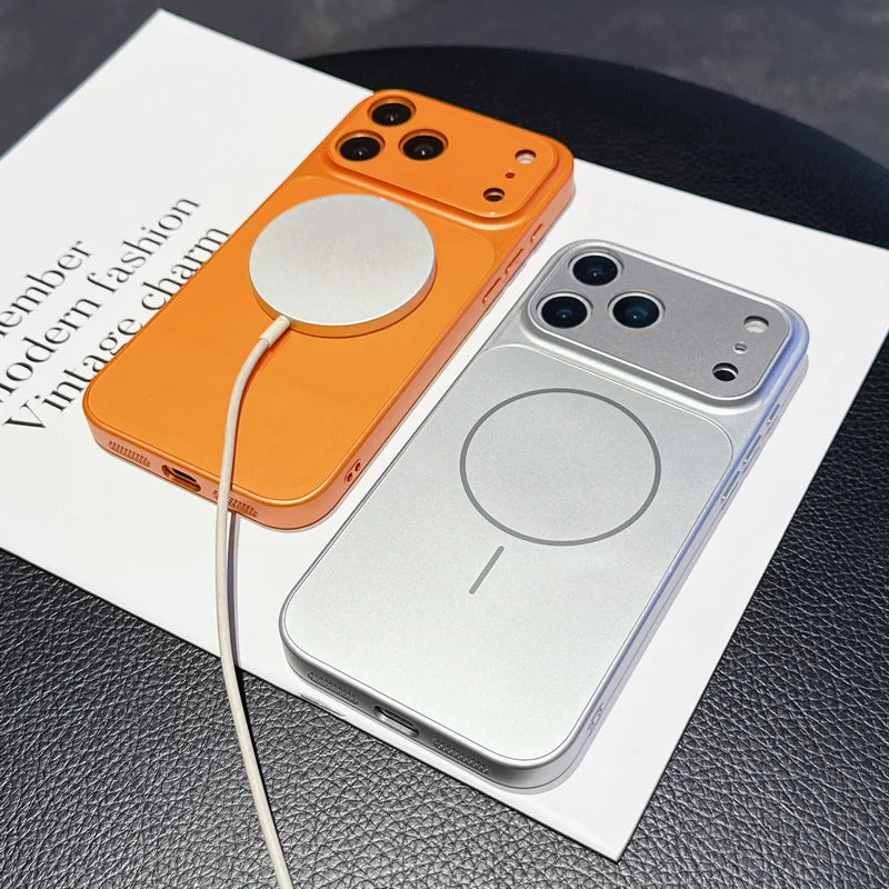Large Lens iPhone Magnetic Hard Case