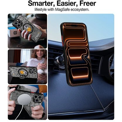 Cute Astronaut iPhone Magnetic Case