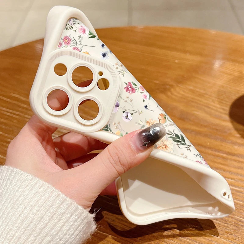 Colorful Rose iPhone Soft TPU Case