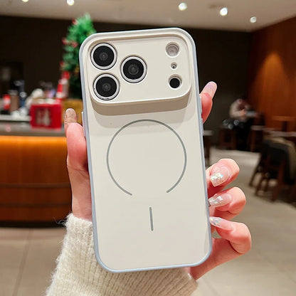 Magnetic Wireless Charge Lens Protect Hard iPhone Cover