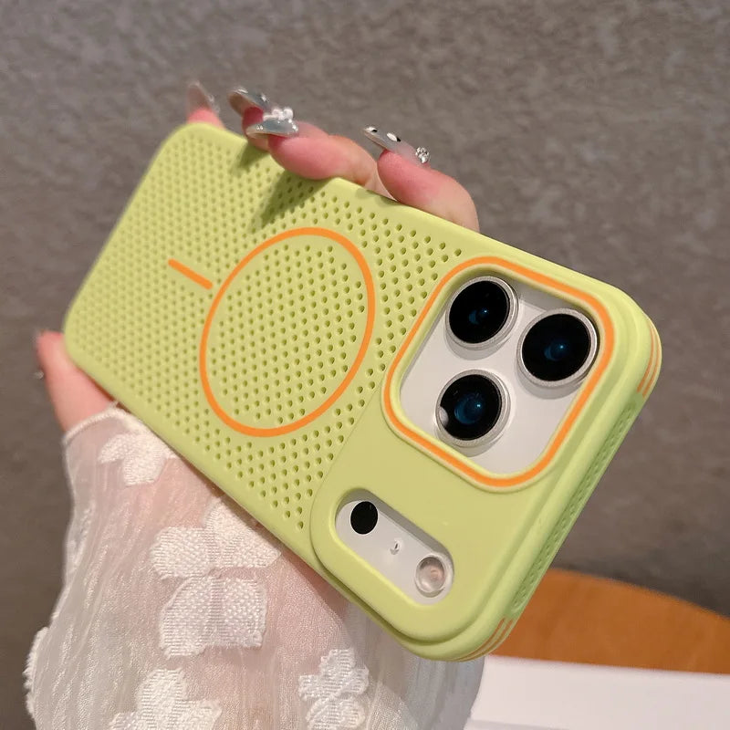 Breathable Magnetic Ultra-Thin iPhone Case