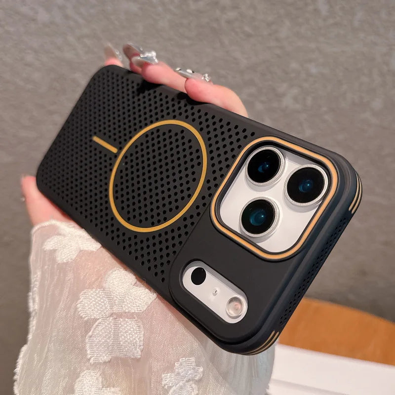 Breathable Magnetic Ultra-Thin iPhone Case