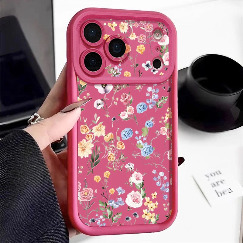 Colorful Rose iPhone Soft TPU Case