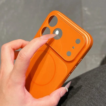 Large Lens iPhone Magnetic Hard Case