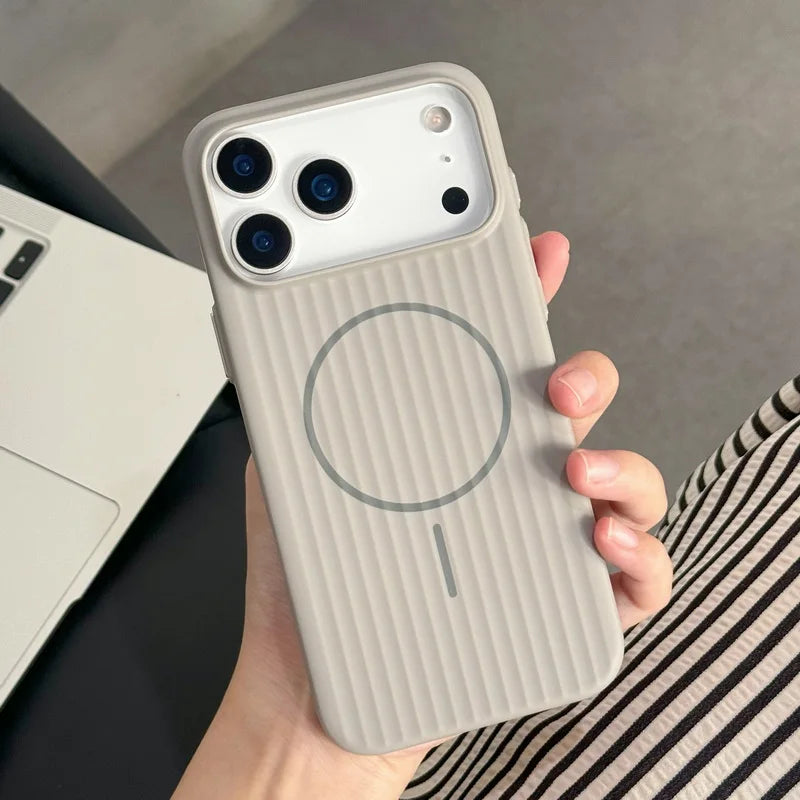Luxury Magnetic 3D Wave iPhone Case