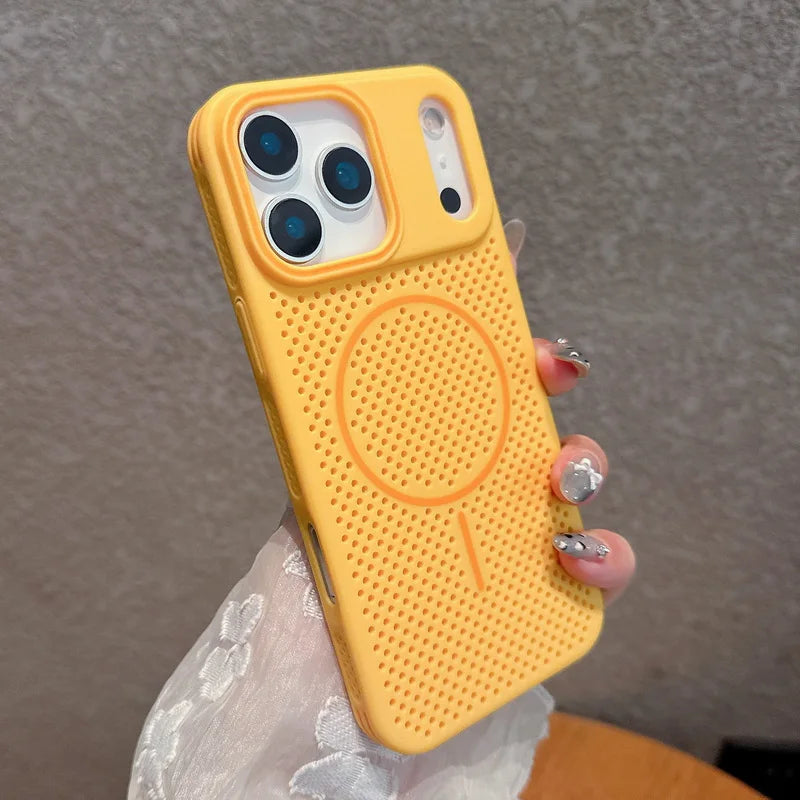 Breathable Magnetic Ultra-Thin iPhone Case