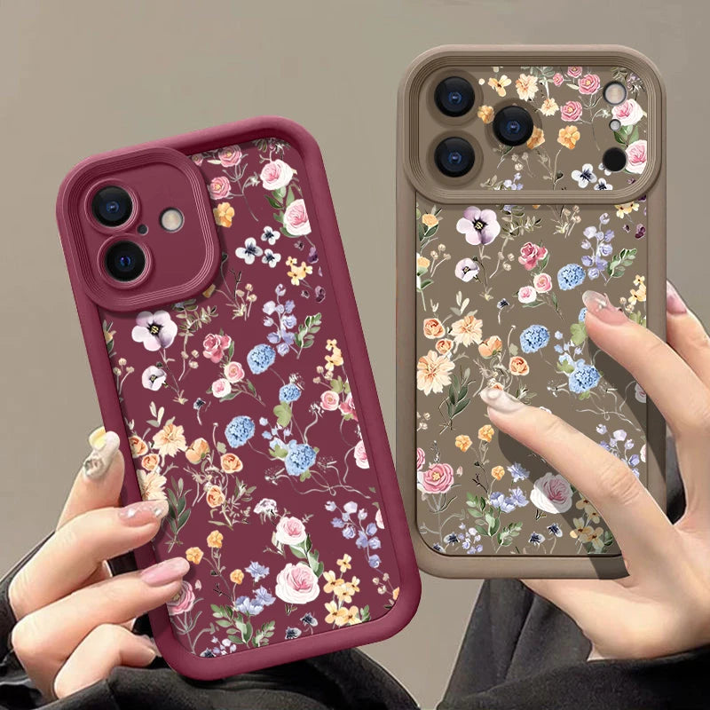 Colorful Rose iPhone Soft TPU Case