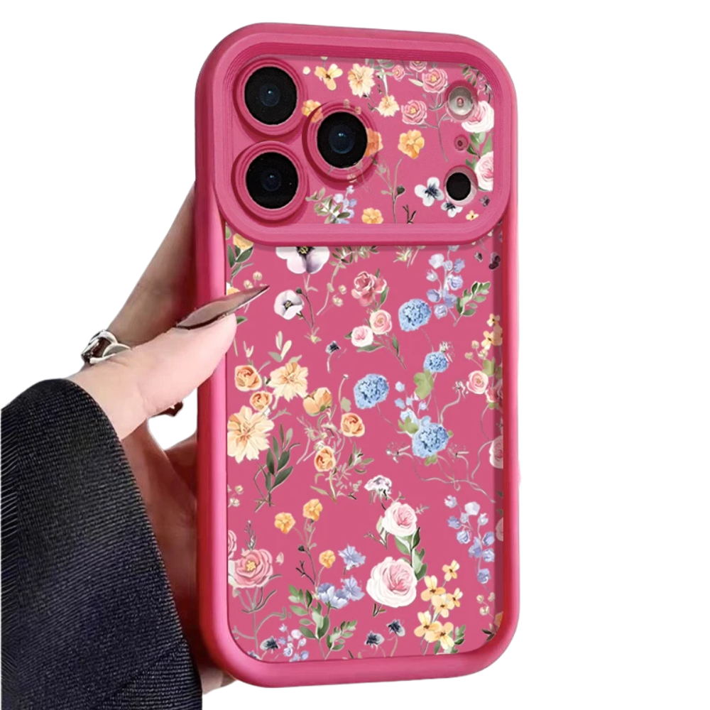 Colorful Rose iPhone Soft TPU Case