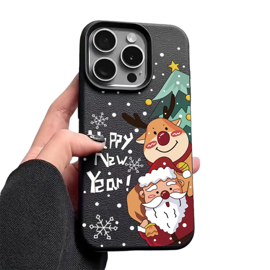 Christmas New Year iPhone TPU Case