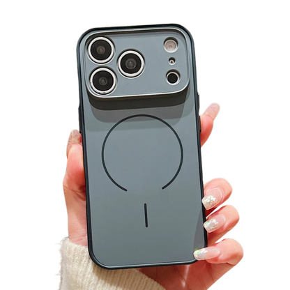 Magnetic Wireless Charge Lens Protect Hard iPhone Cover