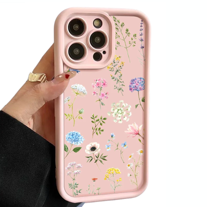 Hydrangea Flower iPhone Soft TPU Case