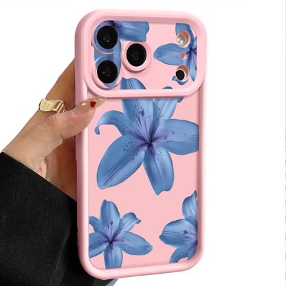 Blue Lily iPhone Soft TPU Case